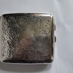 Vintage Birmingham Silver Case 1918